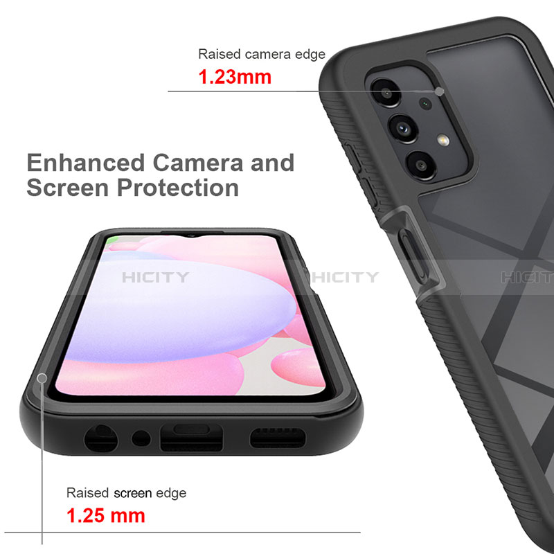 Custodia Silicone Trasparente Laterale 360 Gradi Cover ZJ2 per Samsung Galaxy A13 4G