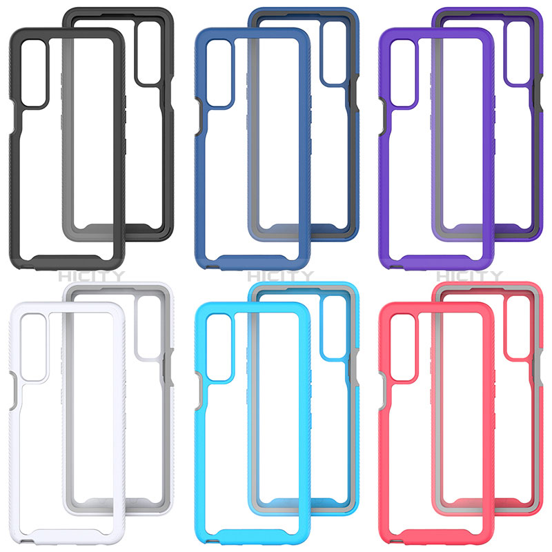 Custodia Silicone Trasparente Laterale 360 Gradi Cover ZJ3 per LG Stylo 7