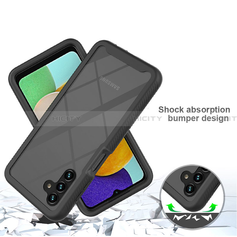 Custodia Silicone Trasparente Laterale 360 Gradi Cover ZJ3 per Samsung Galaxy A13 5G