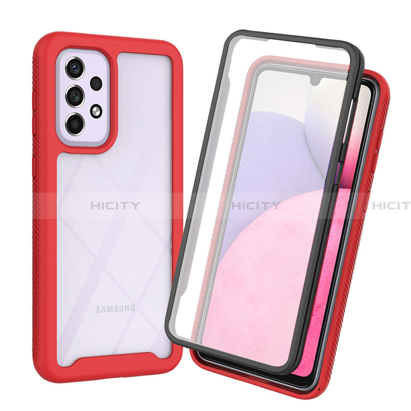 Custodia Silicone Trasparente Laterale 360 Gradi Cover ZJ3 per Samsung Galaxy A33 5G