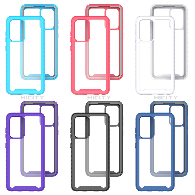 Custodia Silicone Trasparente Laterale 360 Gradi Cover ZJ3 per Samsung Galaxy A52s 5G