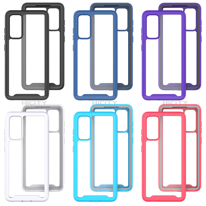 Custodia Silicone Trasparente Laterale 360 Gradi Cover ZJ3 per Samsung Galaxy S20 FE (2022) 5G