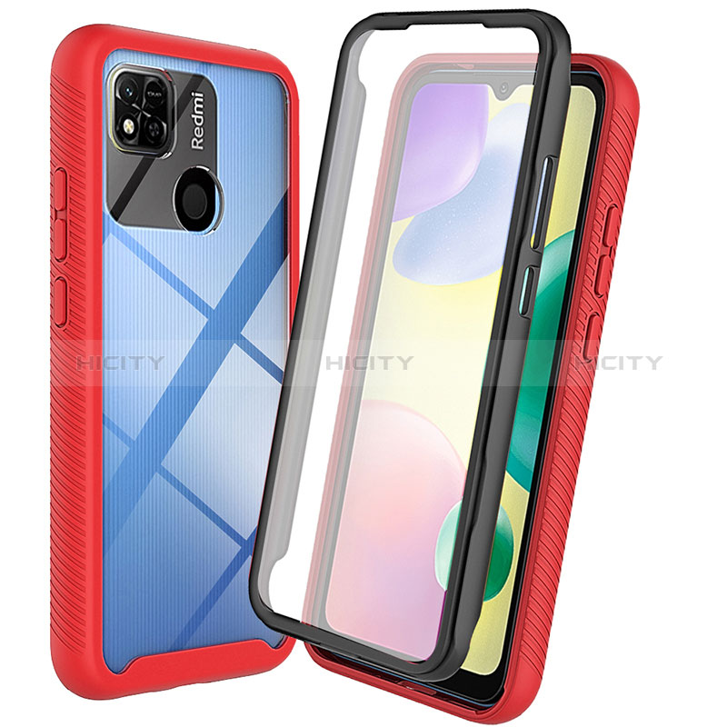 Custodia Silicone Trasparente Laterale 360 Gradi Cover ZJ3 per Xiaomi Redmi 9 Activ