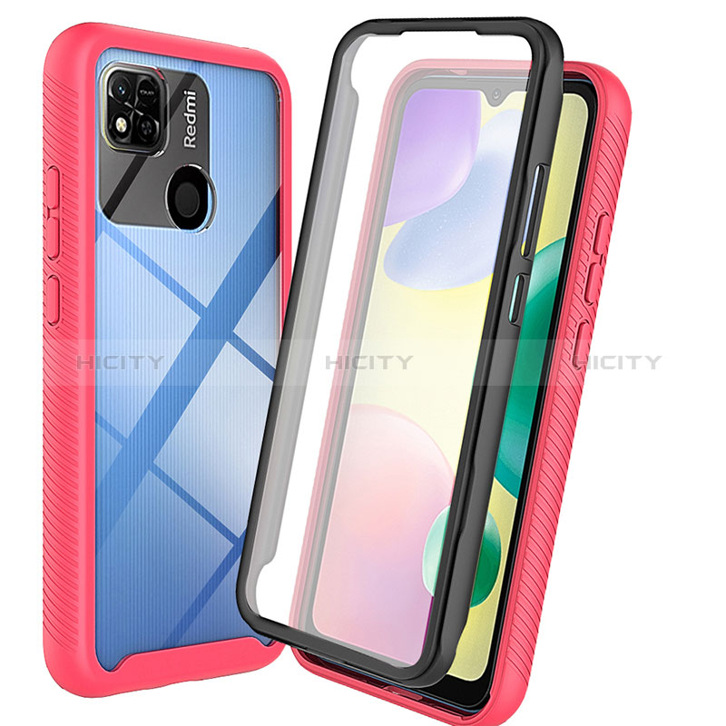 Custodia Silicone Trasparente Laterale 360 Gradi Cover ZJ3 per Xiaomi Redmi 9 Activ