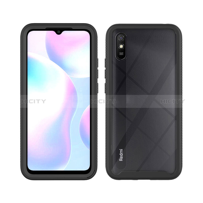 Custodia Silicone Trasparente Laterale 360 Gradi Cover ZJ3 per Xiaomi Redmi 9i