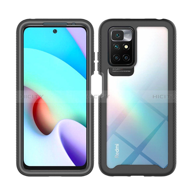 Custodia Silicone Trasparente Laterale 360 Gradi Cover ZJ3 per Xiaomi Redmi Note 11 4G (2021)