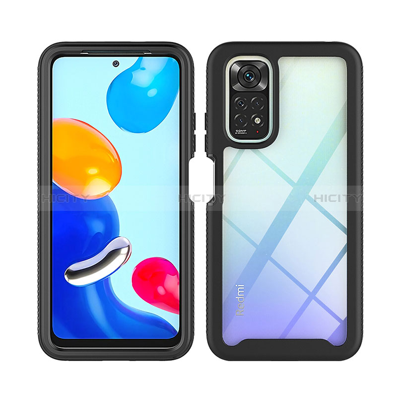 Custodia Silicone Trasparente Laterale 360 Gradi Cover ZJ3 per Xiaomi Redmi Note 11 4G (2022)