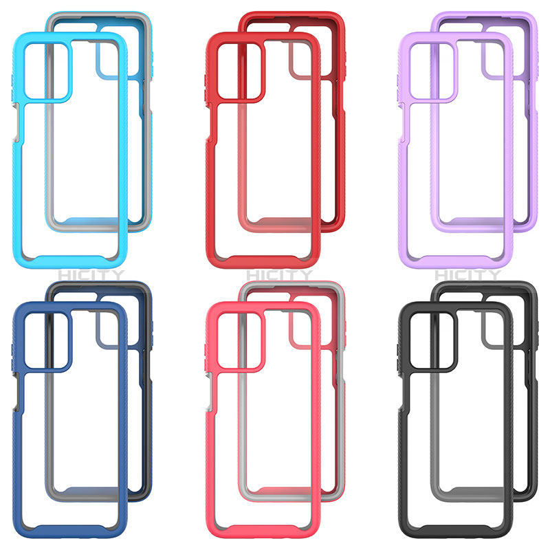 Custodia Silicone Trasparente Laterale 360 Gradi Cover ZJ4 per Motorola Moto G53 5G