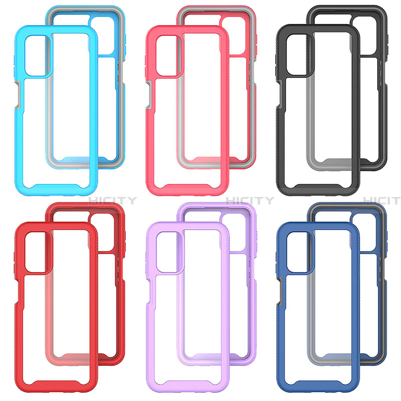 Custodia Silicone Trasparente Laterale 360 Gradi Cover ZJ4 per Samsung Galaxy A13 4G