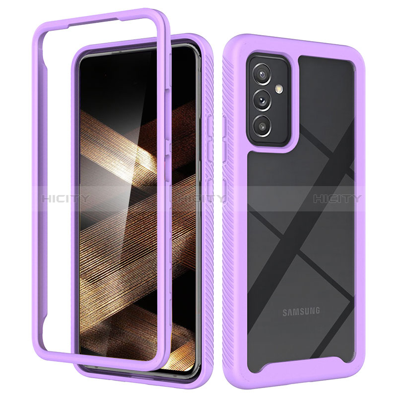 Custodia Silicone Trasparente Laterale 360 Gradi Cover ZJ4 per Samsung Galaxy A15 4G