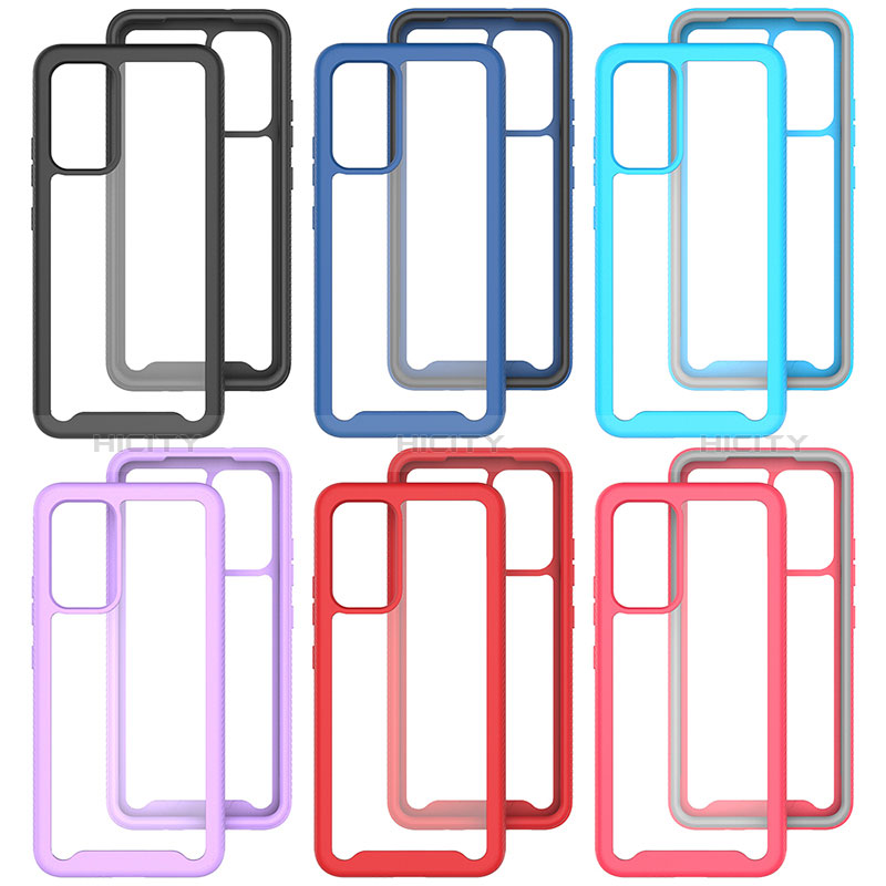 Custodia Silicone Trasparente Laterale 360 Gradi Cover ZJ4 per Samsung Galaxy A15 4G