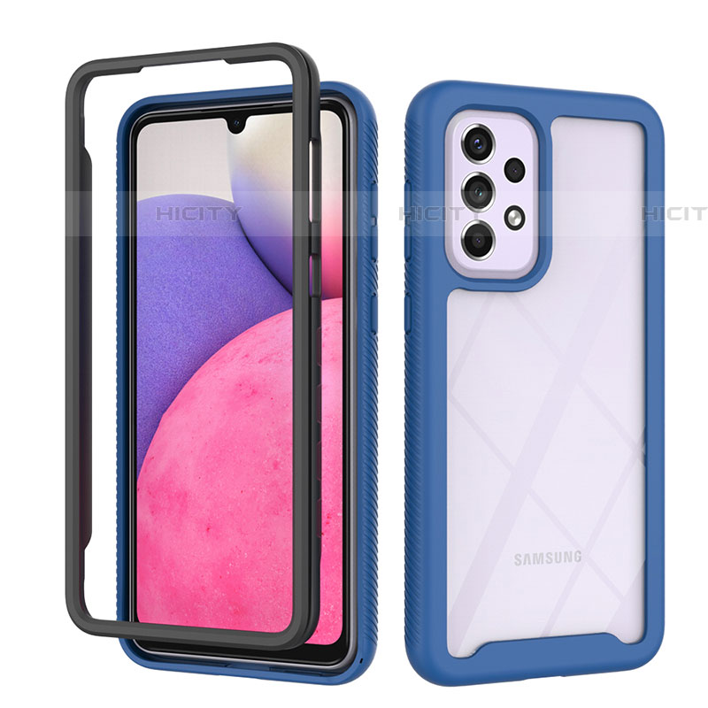 Custodia Silicone Trasparente Laterale 360 Gradi Cover ZJ4 per Samsung Galaxy A33 5G