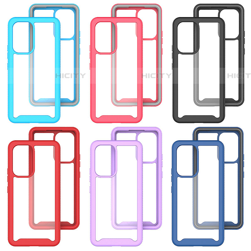 Custodia Silicone Trasparente Laterale 360 Gradi Cover ZJ4 per Samsung Galaxy A53 5G