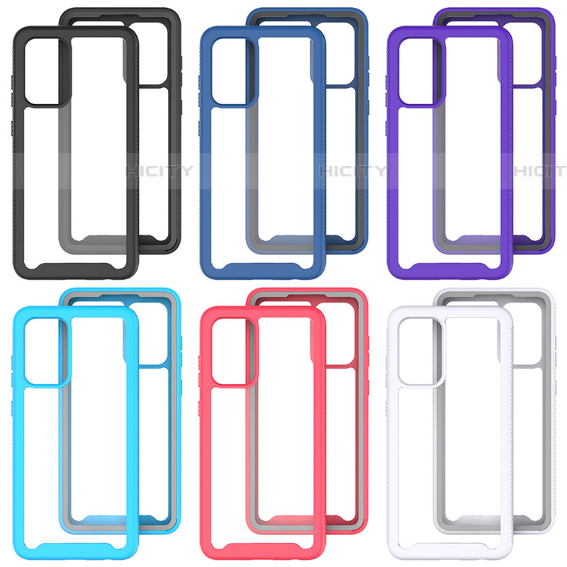 Custodia Silicone Trasparente Laterale 360 Gradi Cover ZJ4 per Samsung Galaxy A72 5G