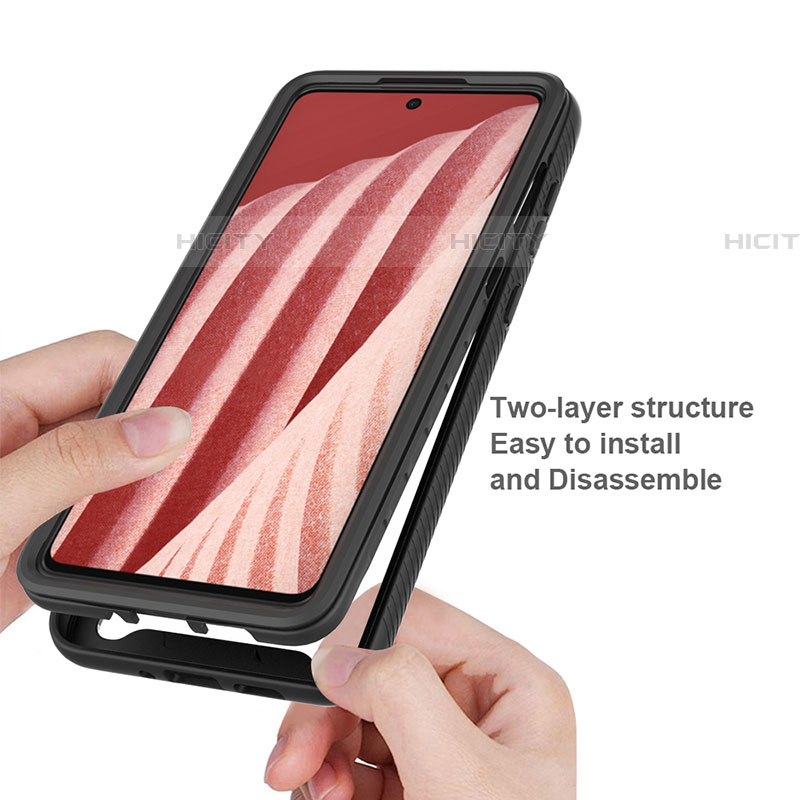 Custodia Silicone Trasparente Laterale 360 Gradi Cover ZJ4 per Samsung Galaxy A73 5G