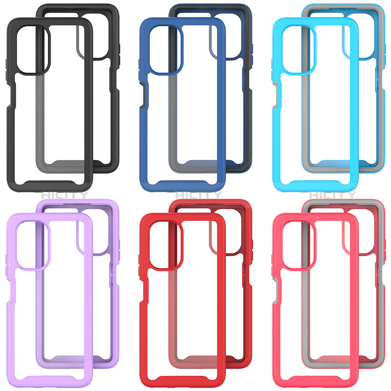 Custodia Silicone Trasparente Laterale 360 Gradi Cover ZJ4 per Xiaomi Mi 11i 5G