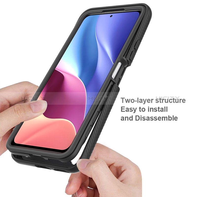 Custodia Silicone Trasparente Laterale 360 Gradi Cover ZJ4 per Xiaomi Mi 11X 5G