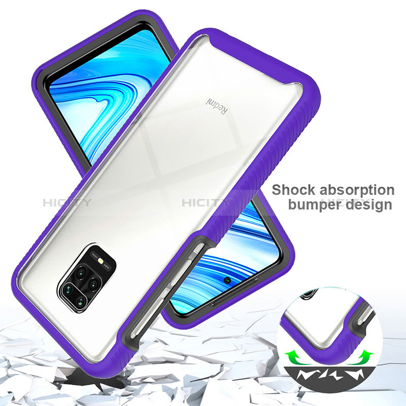 Custodia Silicone Trasparente Laterale 360 Gradi Cover ZJ4 per Xiaomi Poco M2 Pro