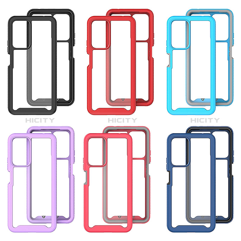 Custodia Silicone Trasparente Laterale 360 Gradi Cover ZJ4 per Xiaomi Poco X4 NFC