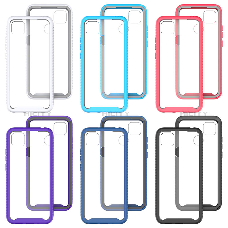 Custodia Silicone Trasparente Laterale 360 Gradi Cover ZJ4 per Xiaomi Redmi 10A 4G