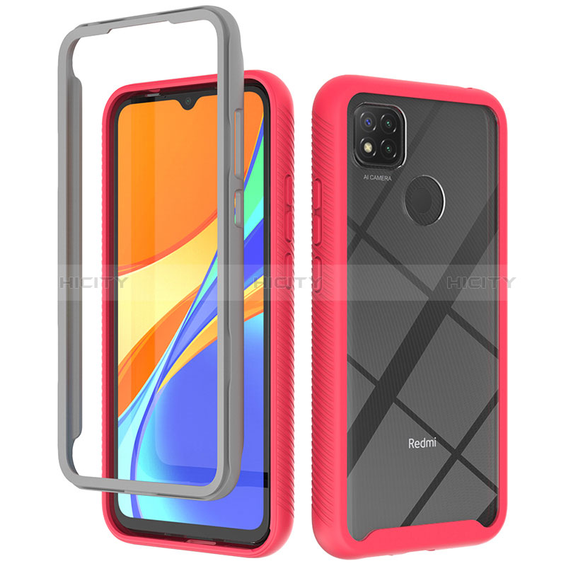 Custodia Silicone Trasparente Laterale 360 Gradi Cover ZJ4 per Xiaomi Redmi 10A 4G