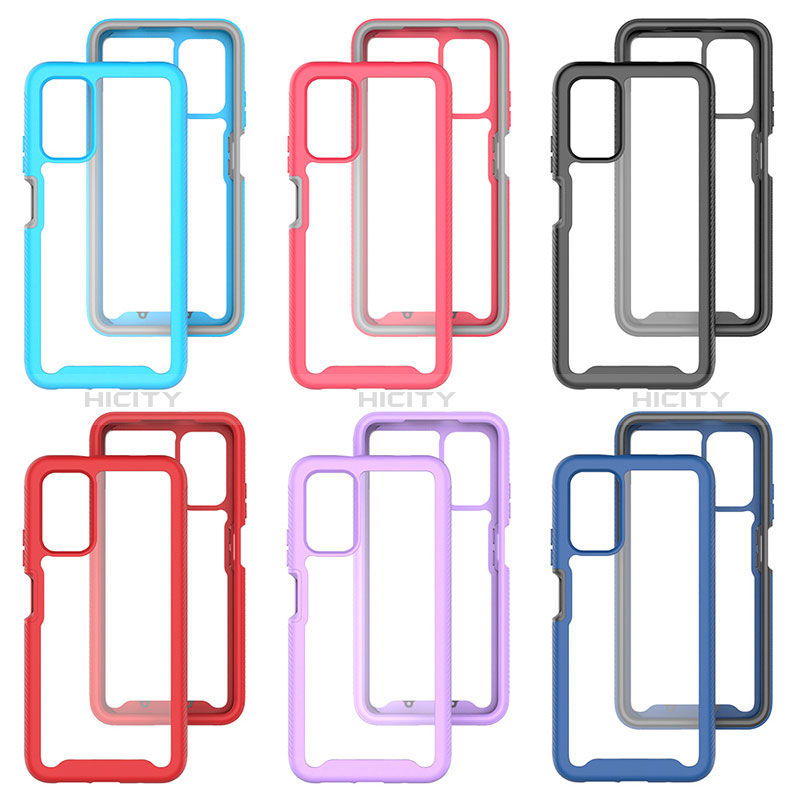 Custodia Silicone Trasparente Laterale 360 Gradi Cover ZJ4 per Xiaomi Redmi 9 Power