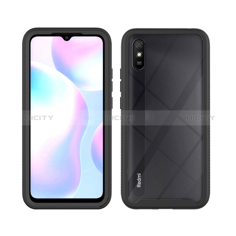 Custodia Silicone Trasparente Laterale 360 Gradi Cover ZJ4 per Xiaomi Redmi 9A