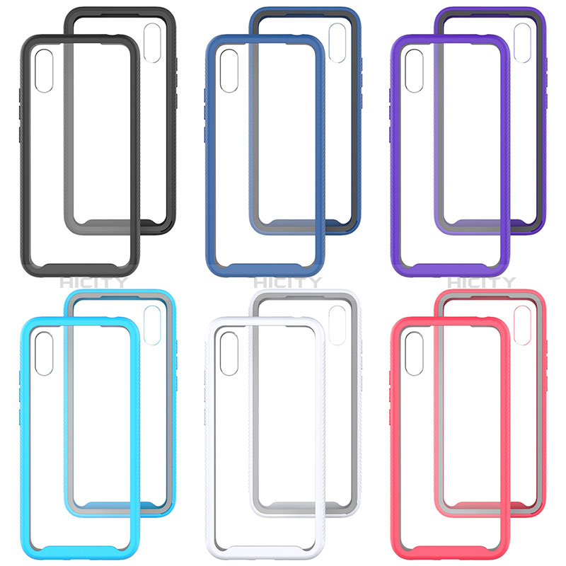 Custodia Silicone Trasparente Laterale 360 Gradi Cover ZJ4 per Xiaomi Redmi 9AT