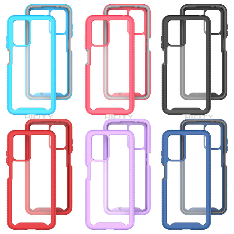 Custodia Silicone Trasparente Laterale 360 Gradi Cover ZJ4 per Xiaomi Redmi Note 11 4G (2021)