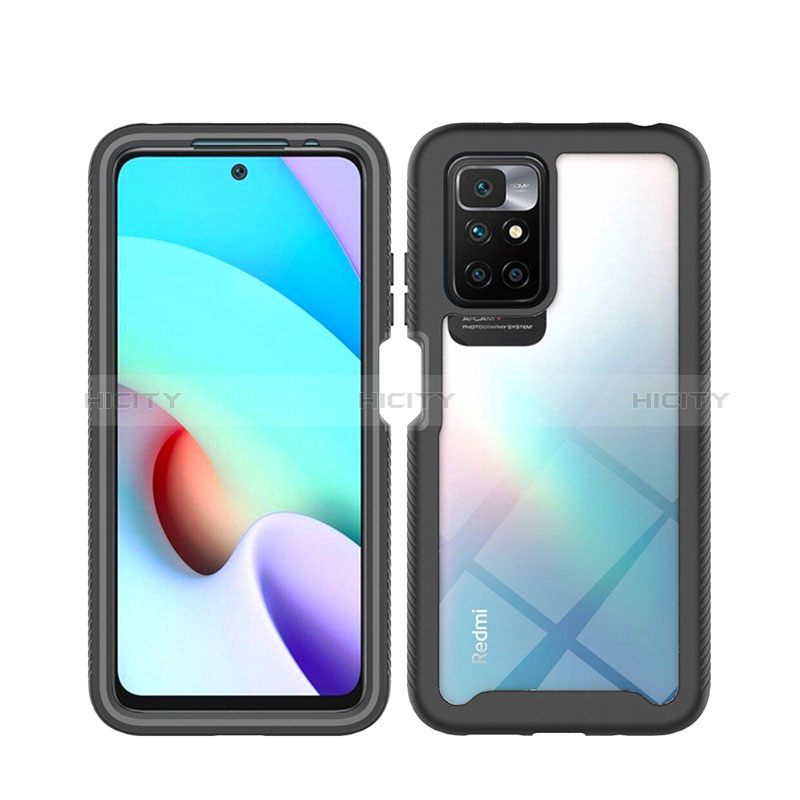 Custodia Silicone Trasparente Laterale 360 Gradi Cover ZJ4 per Xiaomi Redmi Note 11 4G (2021)