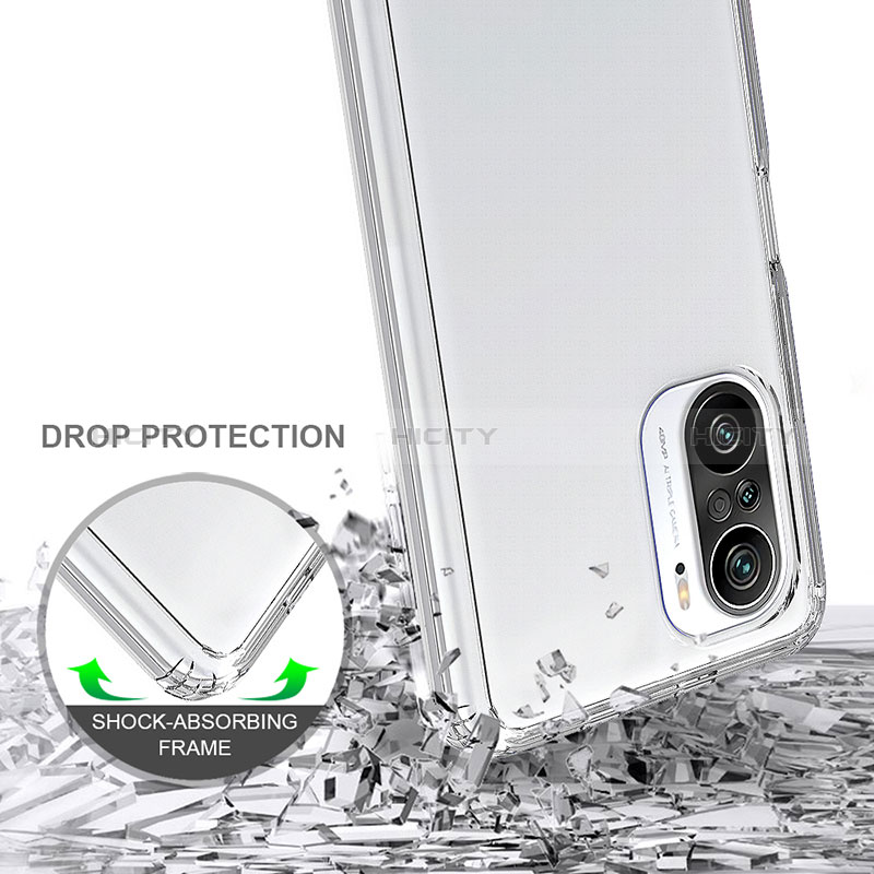 Custodia Silicone Trasparente Laterale 360 Gradi Cover ZJ5 per Xiaomi Mi 11i 5G