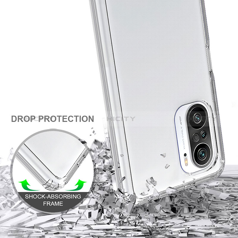 Custodia Silicone Trasparente Laterale 360 Gradi Cover ZJ5 per Xiaomi Mi 11X 5G