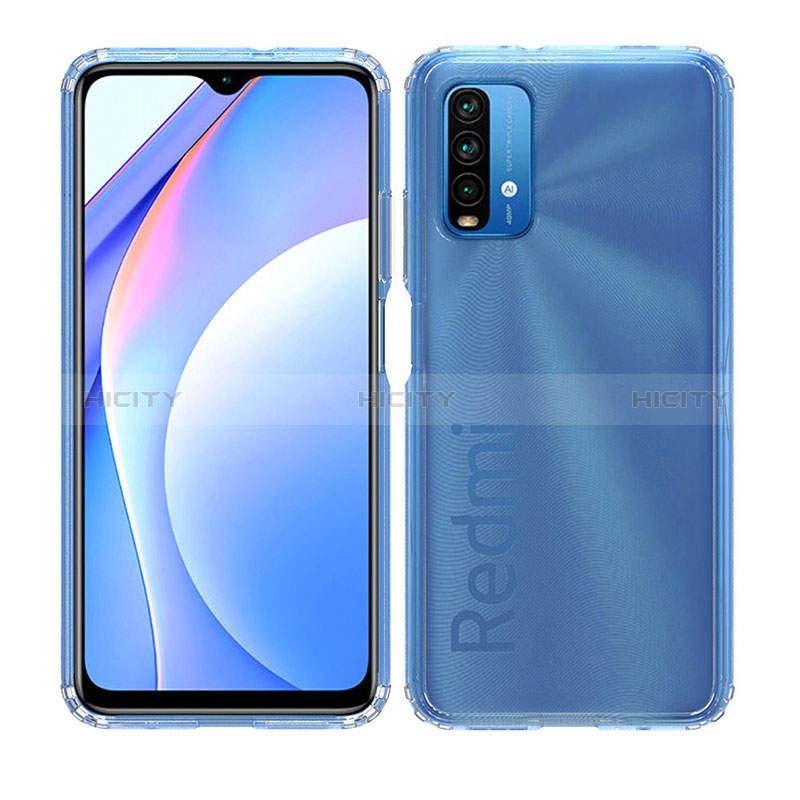 Custodia Silicone Trasparente Laterale 360 Gradi Cover ZJ5 per Xiaomi Redmi 9 Power