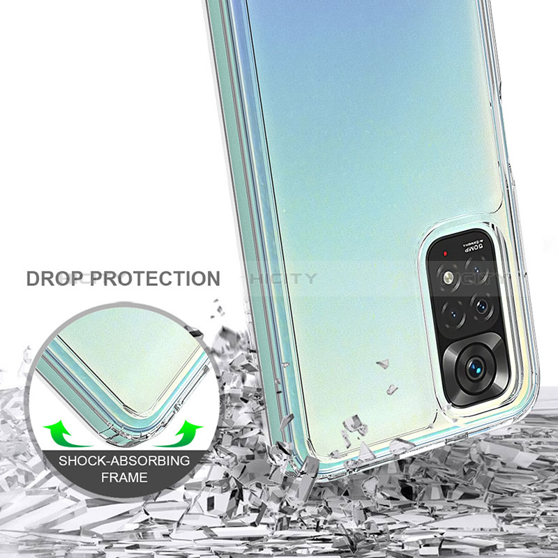 Custodia Silicone Trasparente Laterale 360 Gradi Cover ZJ5 per Xiaomi Redmi Note 11 4G (2022)