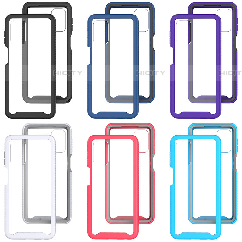 Custodia Silicone Trasparente Laterale 360 Gradi Cover ZJ6 per Samsung Galaxy A32 5G