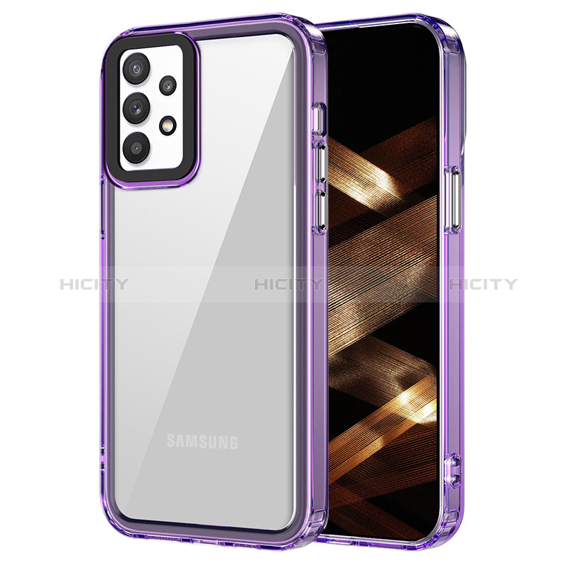 Custodia Silicone Trasparente Laterale Cover AC1 per Samsung Galaxy A32 4G