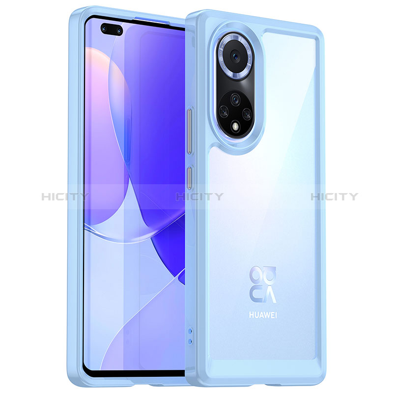 Custodia Silicone Trasparente Laterale Cover J01S per Huawei Honor 50 Pro 5G