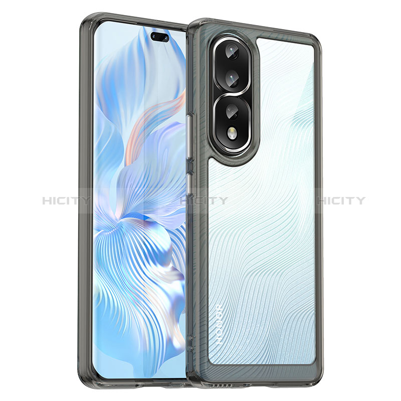 Custodia Silicone Trasparente Laterale Cover J01S per Huawei Honor 80 Pro 5G