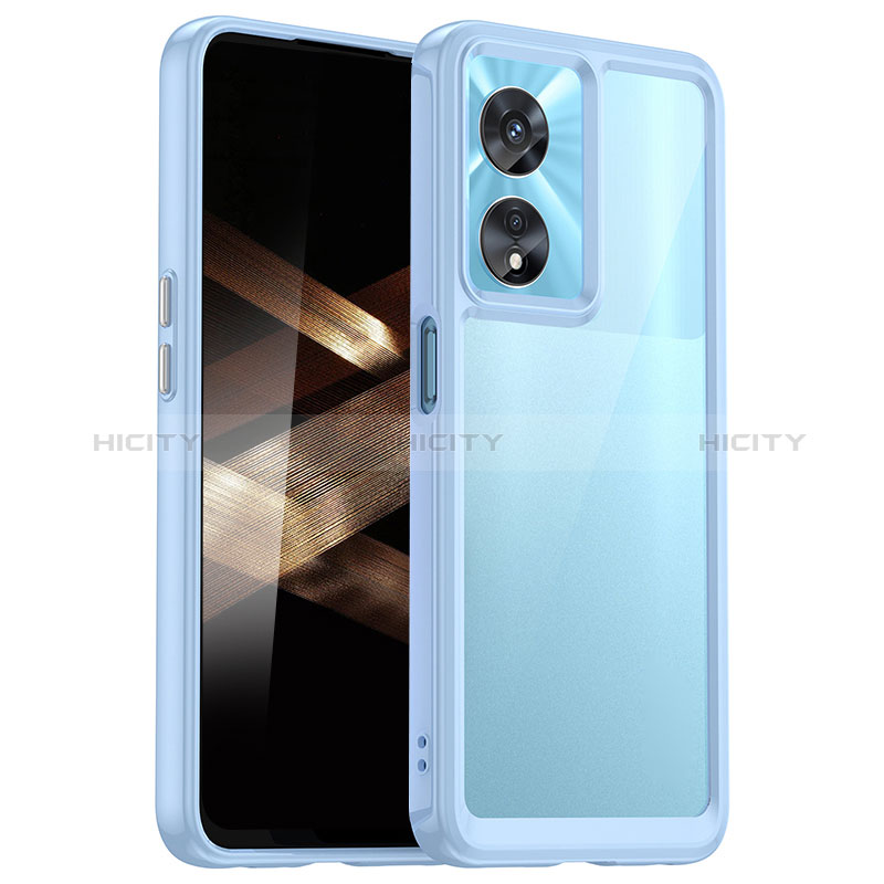 Custodia Silicone Trasparente Laterale Cover J01S per Huawei Honor X5 Plus