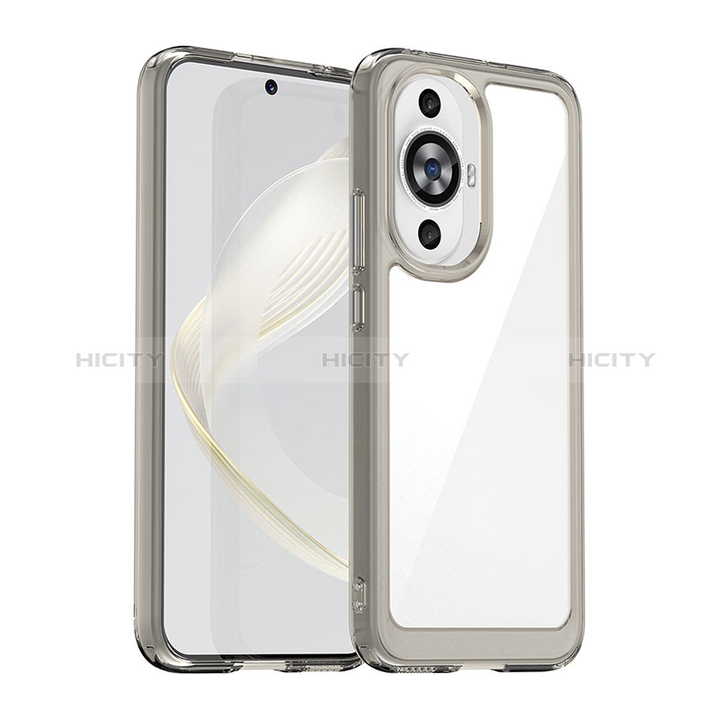 Custodia Silicone Trasparente Laterale Cover J01S per Huawei Nova 11