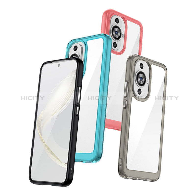 Custodia Silicone Trasparente Laterale Cover J01S per Huawei Nova 11