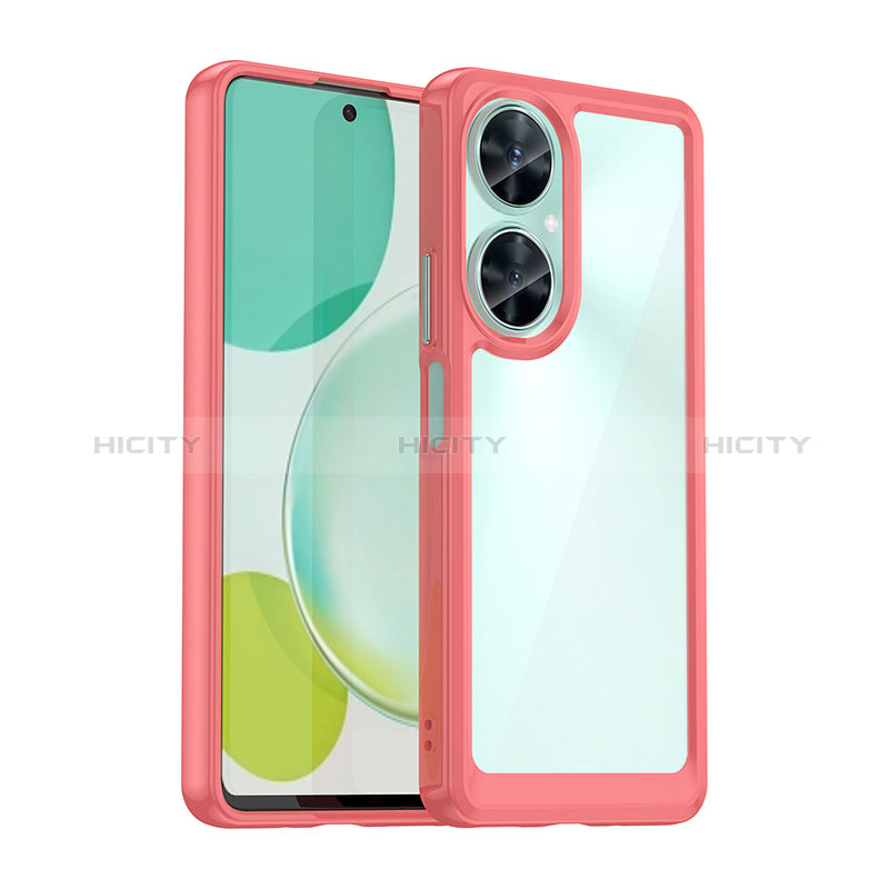 Custodia Silicone Trasparente Laterale Cover J01S per Huawei Nova 11i