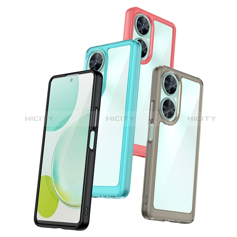 Custodia Silicone Trasparente Laterale Cover J01S per Huawei Nova 11i