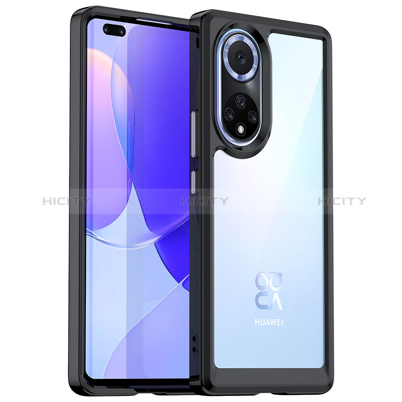 Custodia Silicone Trasparente Laterale Cover J01S per Huawei Nova 9 Pro