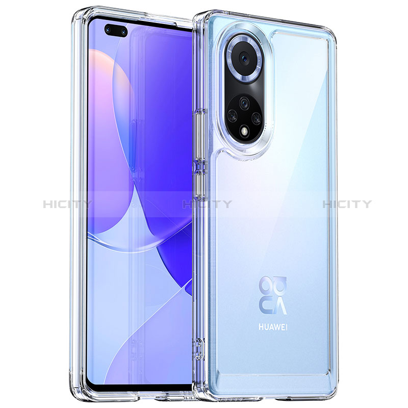 Custodia Silicone Trasparente Laterale Cover J01S per Huawei Nova 9 Pro