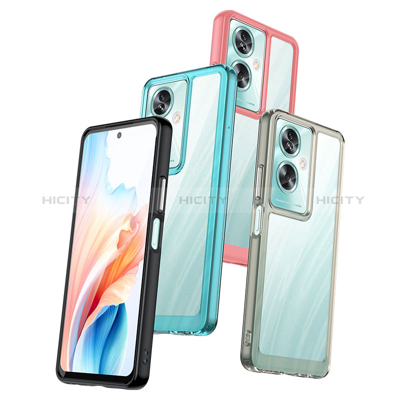 Custodia Silicone Trasparente Laterale Cover J01S per Oppo A79 5G