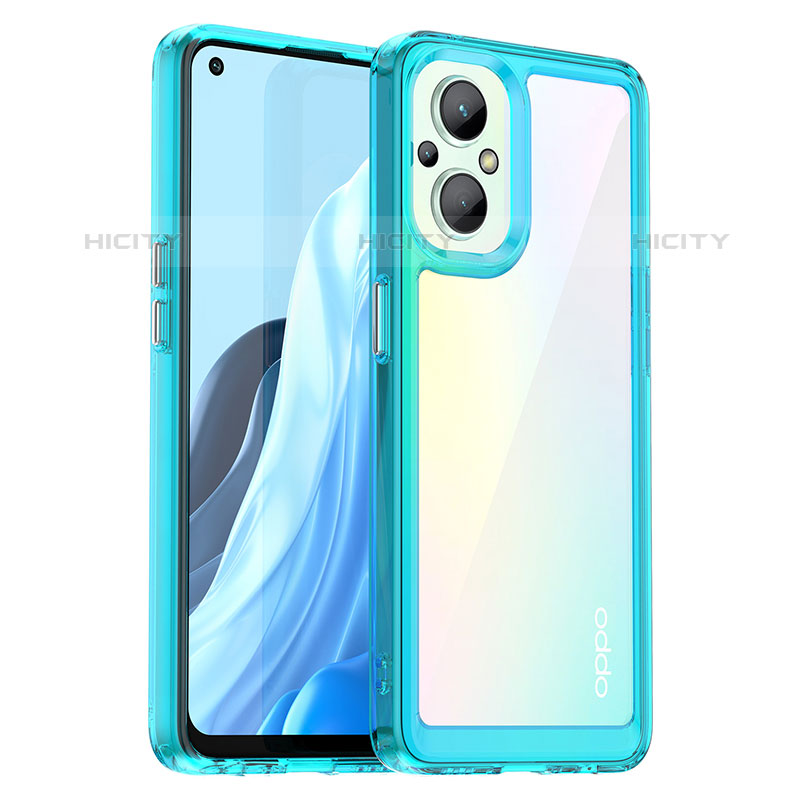 Custodia Silicone Trasparente Laterale Cover J01S per Oppo F21 Pro 5G