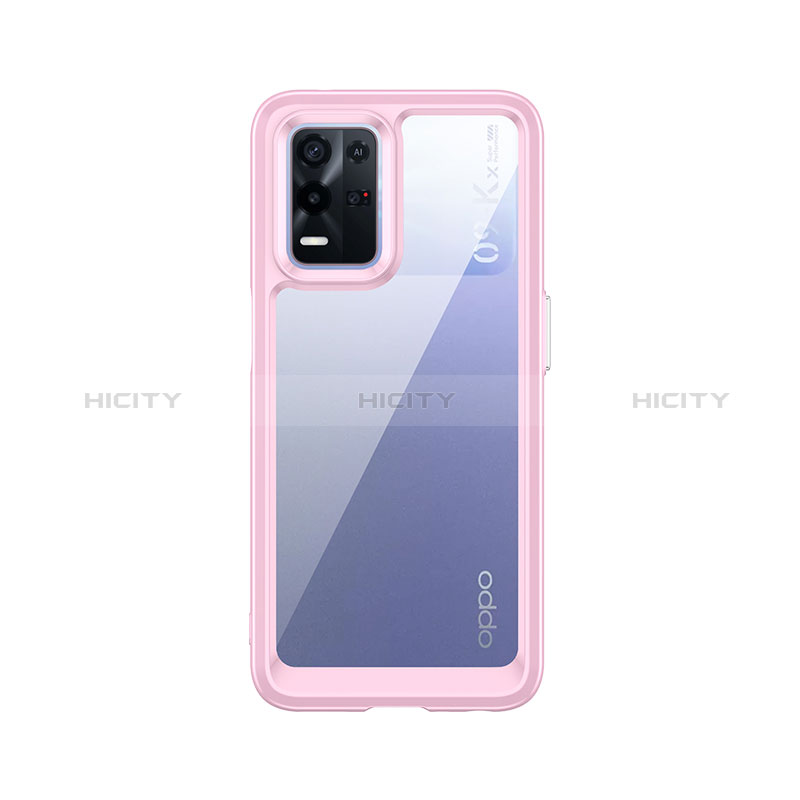 Custodia Silicone Trasparente Laterale Cover J01S per Oppo K9X 5G