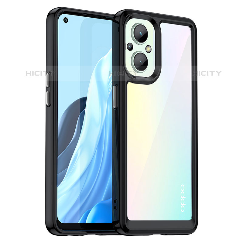 Custodia Silicone Trasparente Laterale Cover J01S per Oppo Reno7 Lite 5G