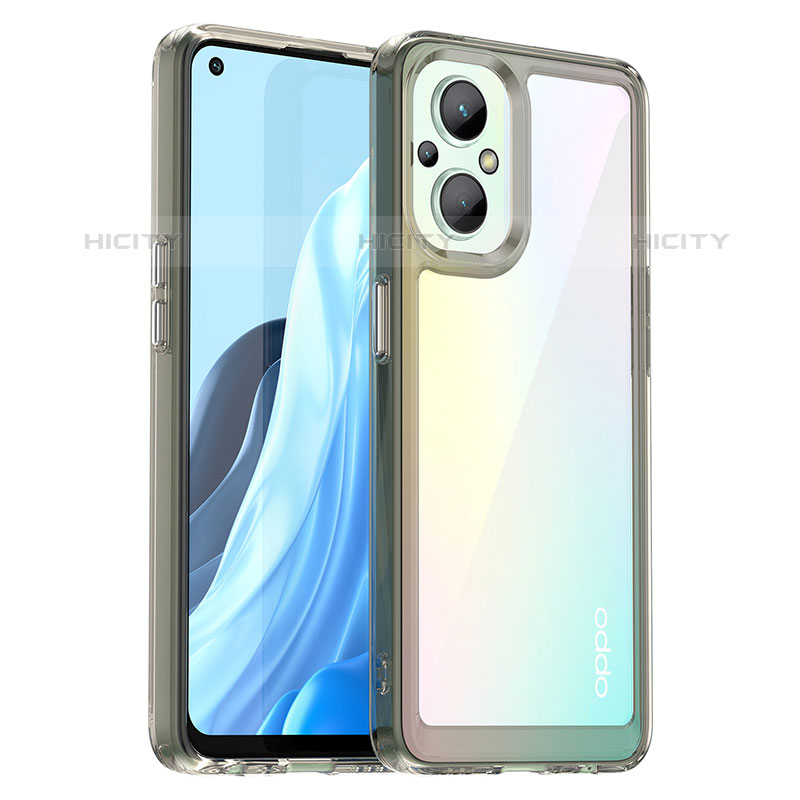 Custodia Silicone Trasparente Laterale Cover J01S per Oppo Reno7 Lite 5G